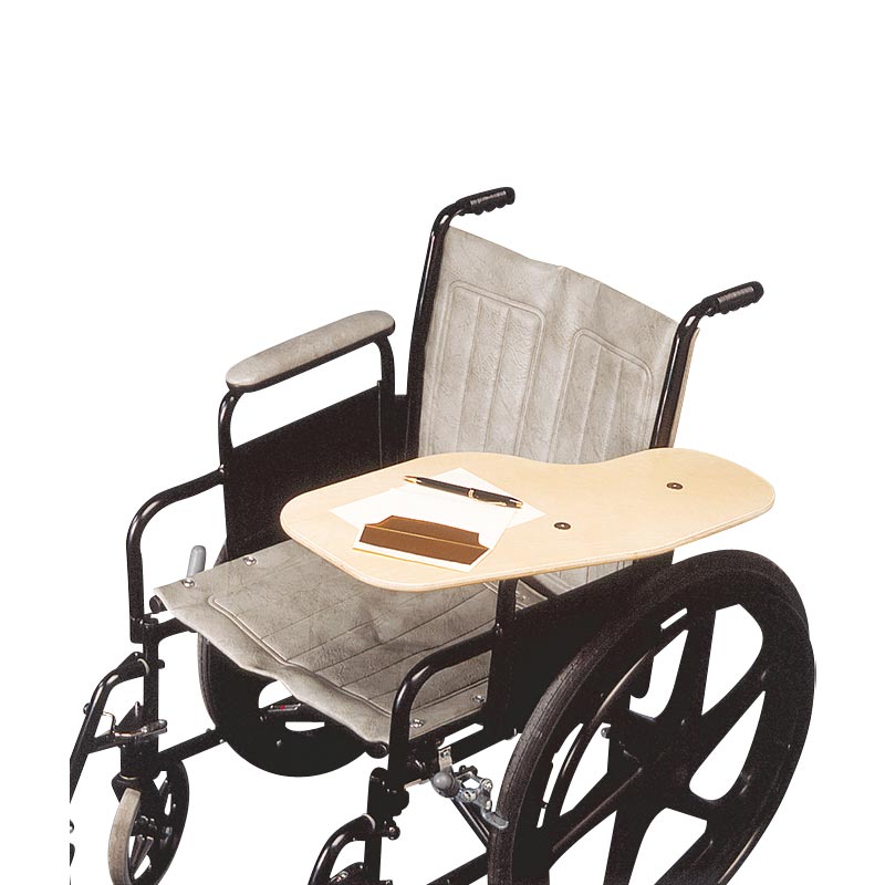 Rollstuhlseitentisch, umklappbar