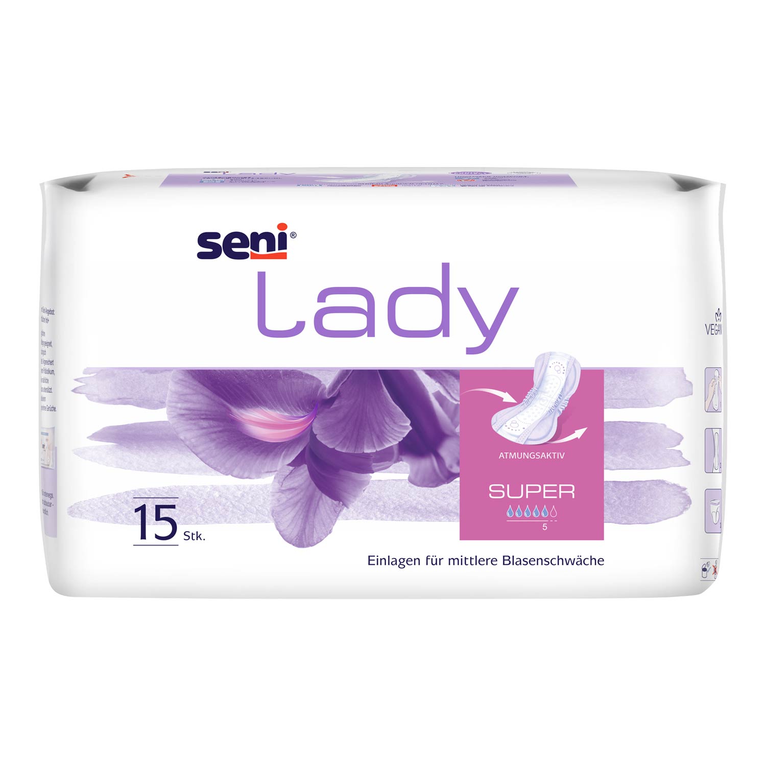 Seni Lady Super, Einlage, Sparpaket (16 x 15 Stk.)