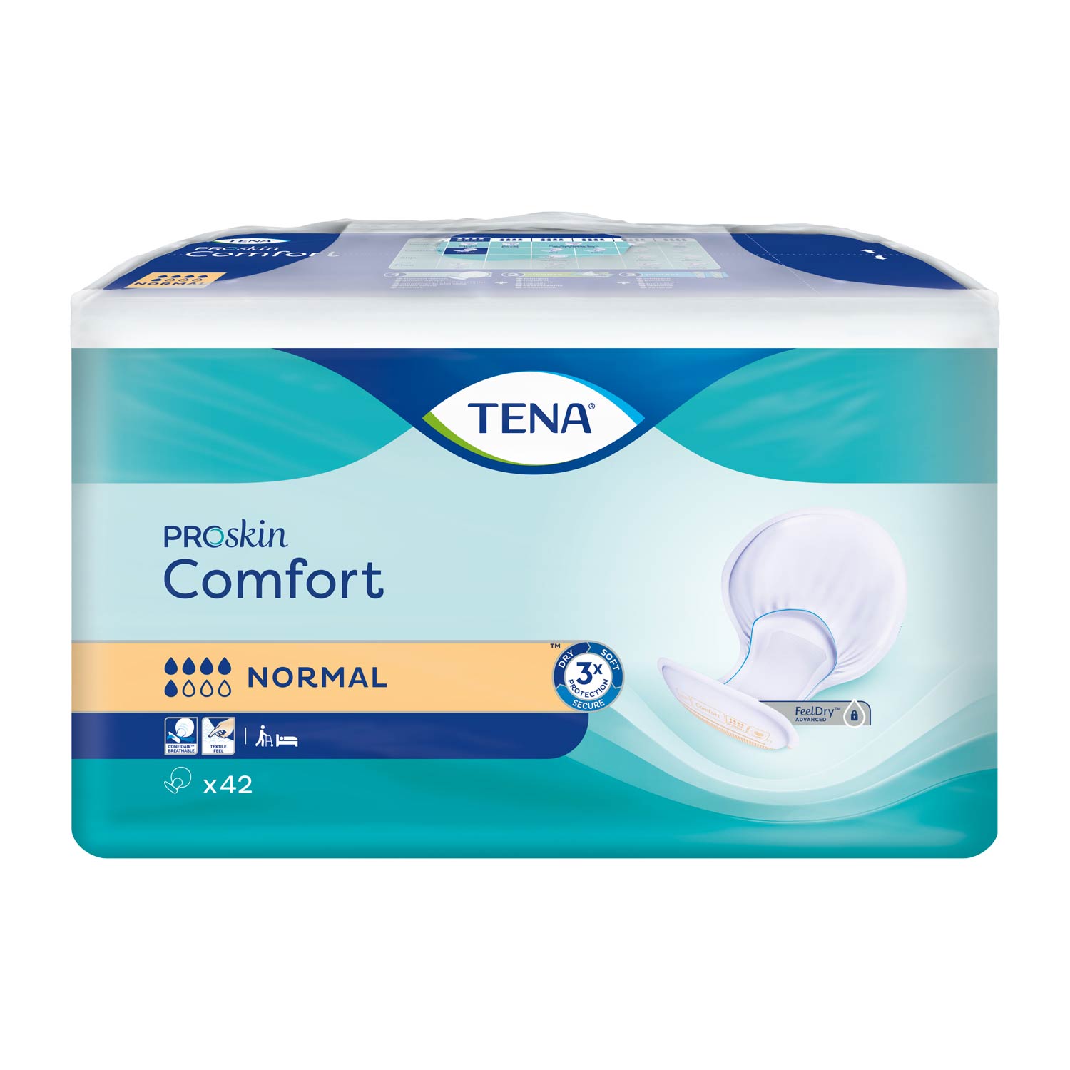 TENA Comfort Normal, Vorlage, Beutel (1 x 42 Stk.)