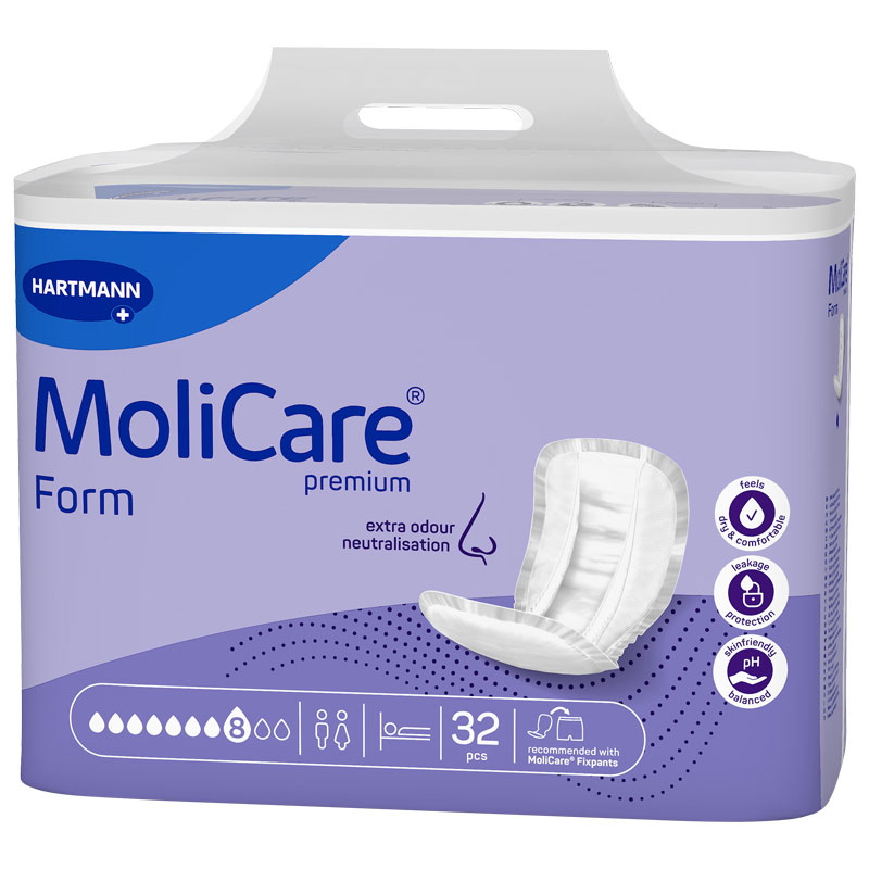 MoliCare Premium Form 8 Tropfen, Vorlage