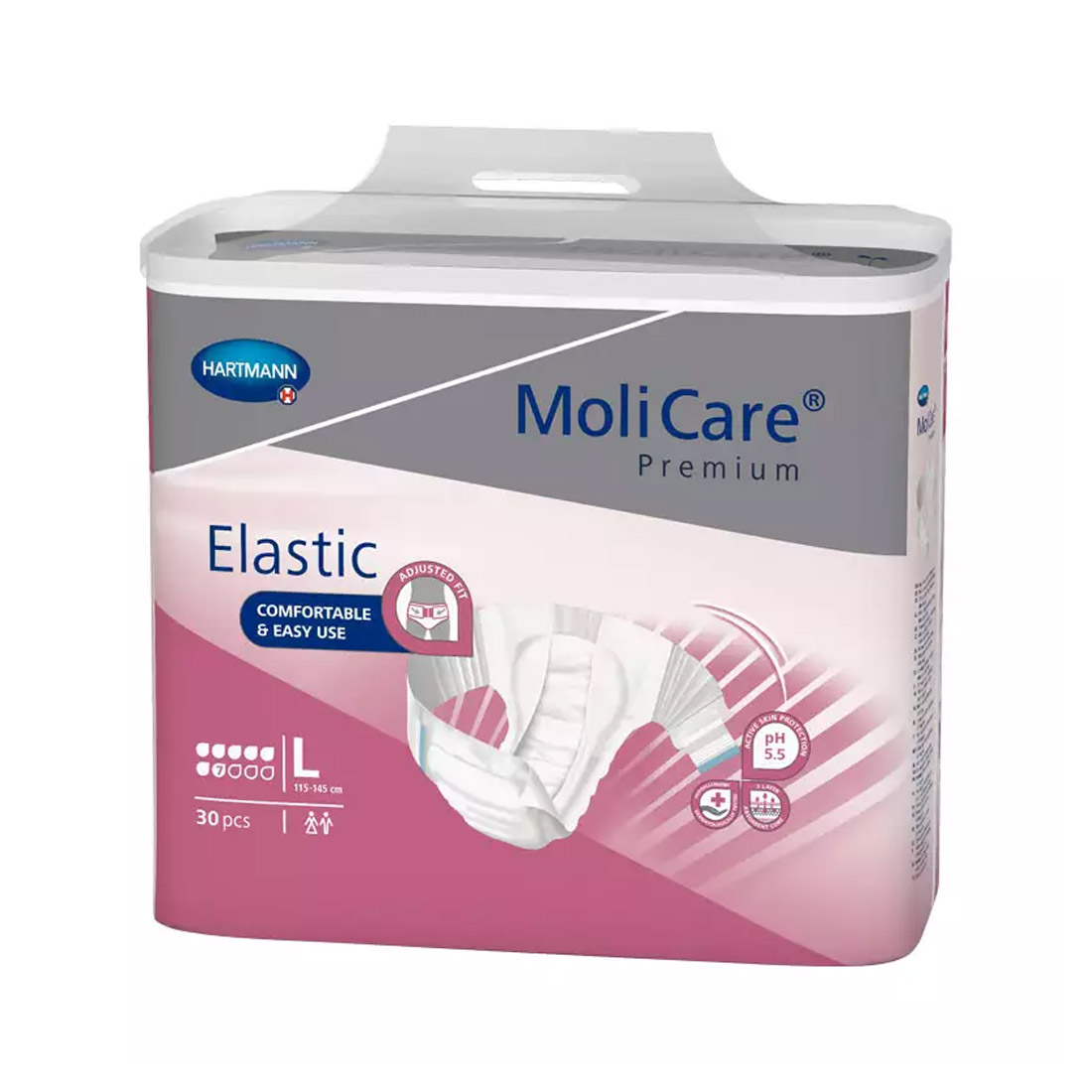 MoliCare Premium Elastic 7 Tropfen, Windel
