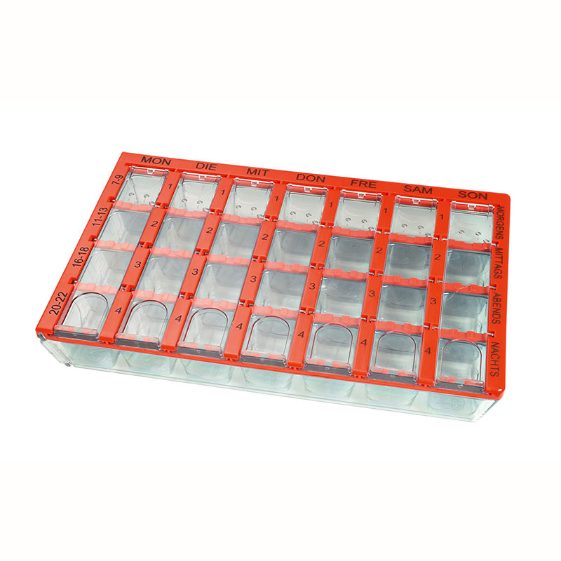 Arzneikassette DOSETT Rot