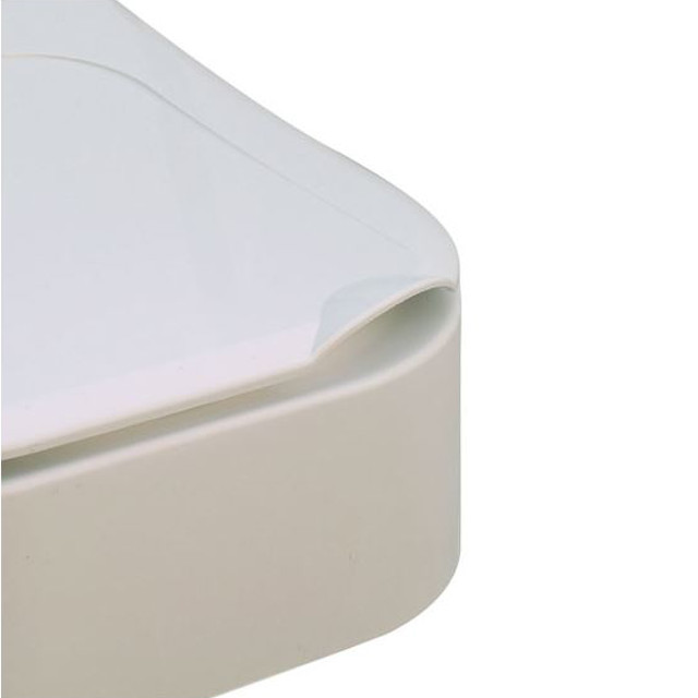 Toilettensitzerhöhung TSE 150, höhenverstellbar, mit Deckel