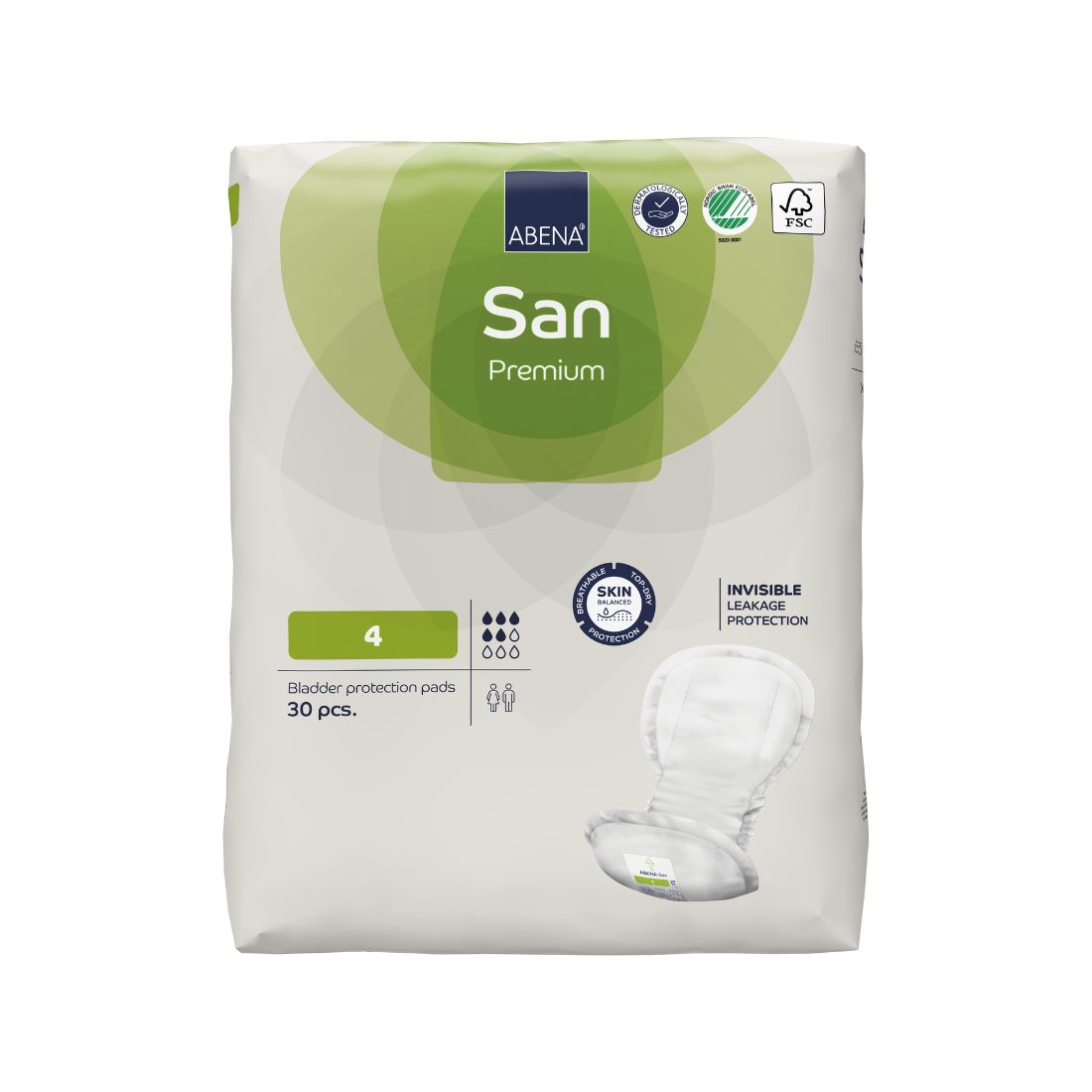 Abena San Premium 4, Einlage Beutel 30 Stk.