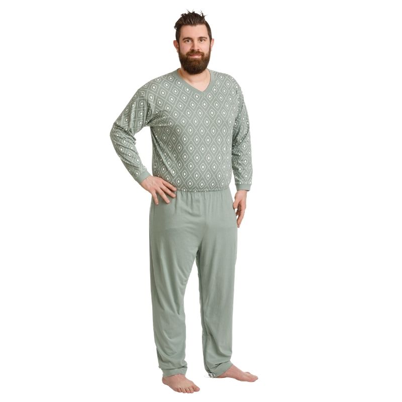 Care Function Pflege-Schlafanzug, lang von suprima XL