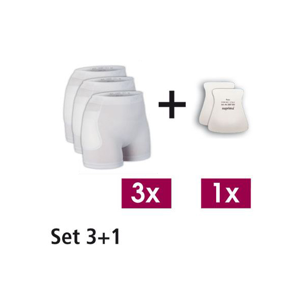 Hüftschutz Set suprima 1496, unisex Small