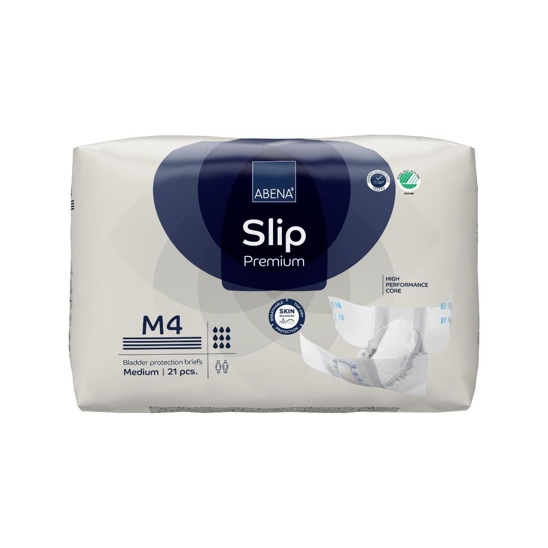 Abena Slip Premium 4, Windel L, Beutel 18 Stk.