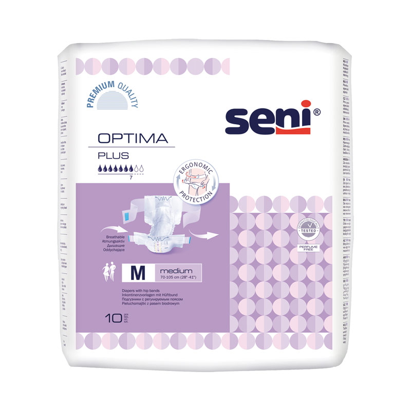 Seni Optima Plus, Vorlage, large, Sparpaket (6 x 10 Stk.)