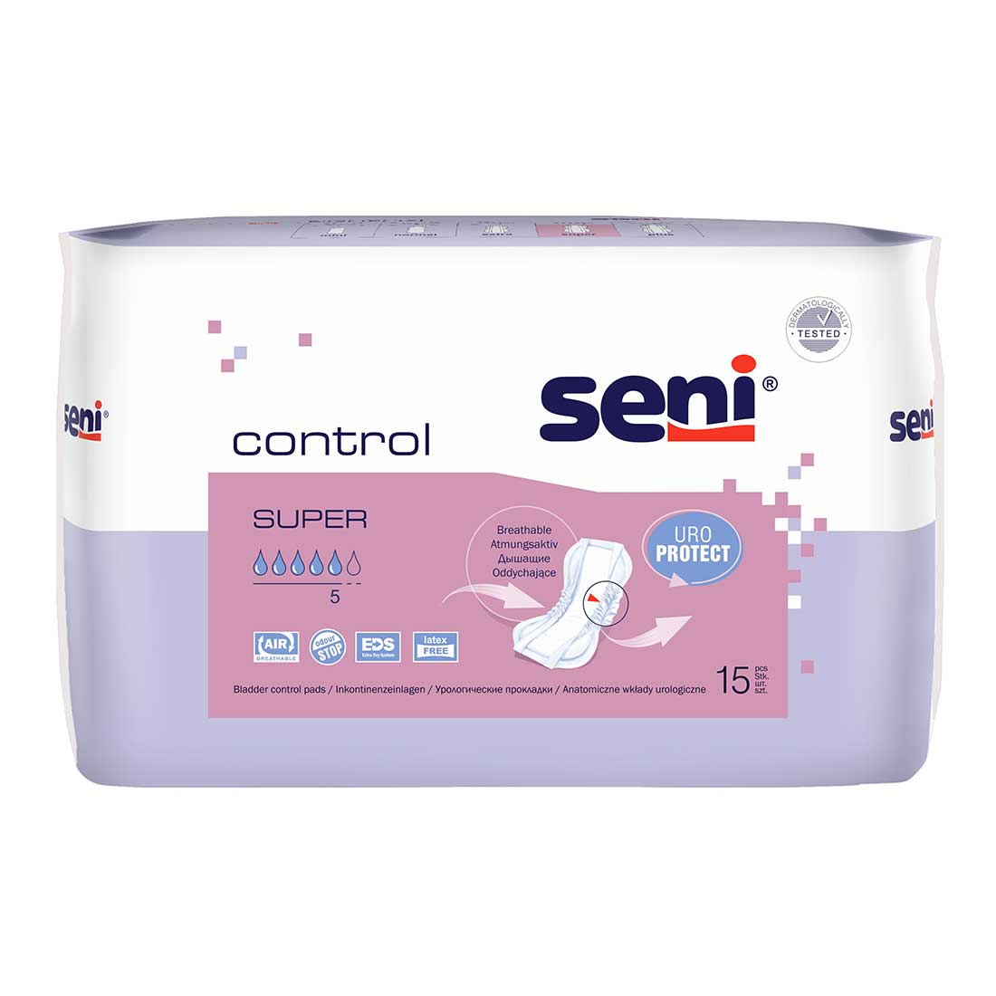 Seni Control Super, Einlage, Beutel (1 x 15 Stk.)