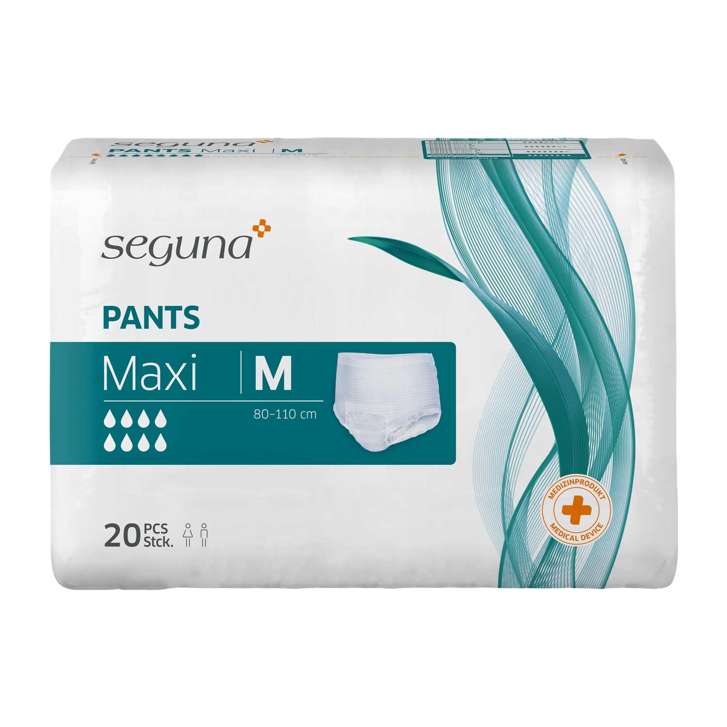 SEGUNA Pants Maxi Medium (M) Beutel (20 Stk.)