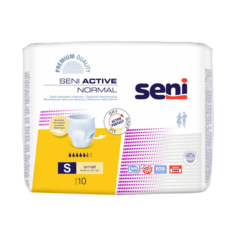 Seni Active Normal, Pants, small, Beutel (1 x 10 Stk.)