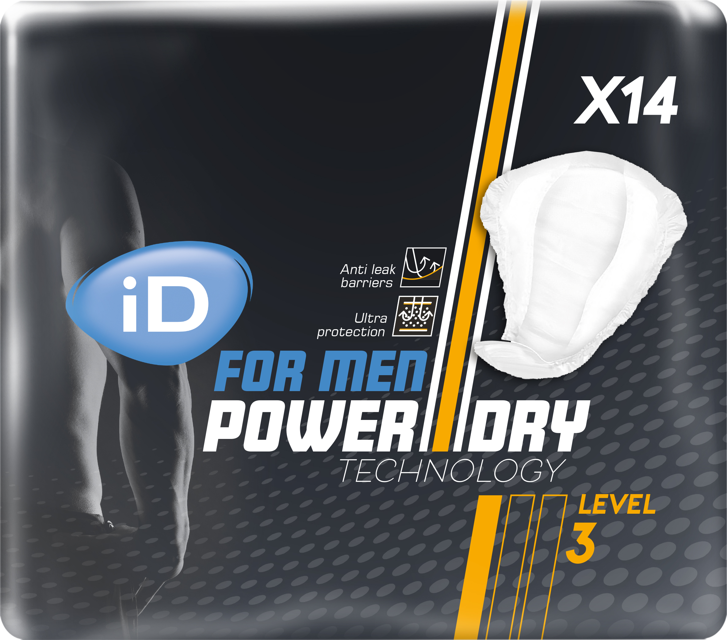 iD for Men Level 3, Einlage, Beutel (1 x 14 Stk.)