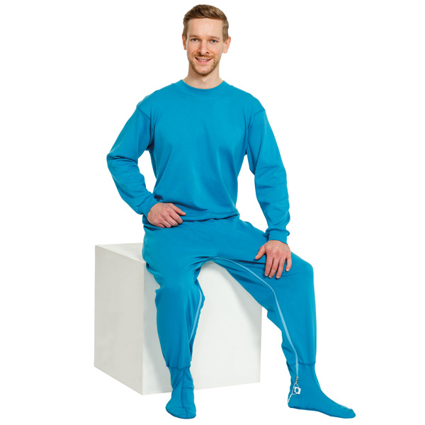 Suprima 4709 Pflegeoverall langarm Bein- und Rückenreißverschluss, M