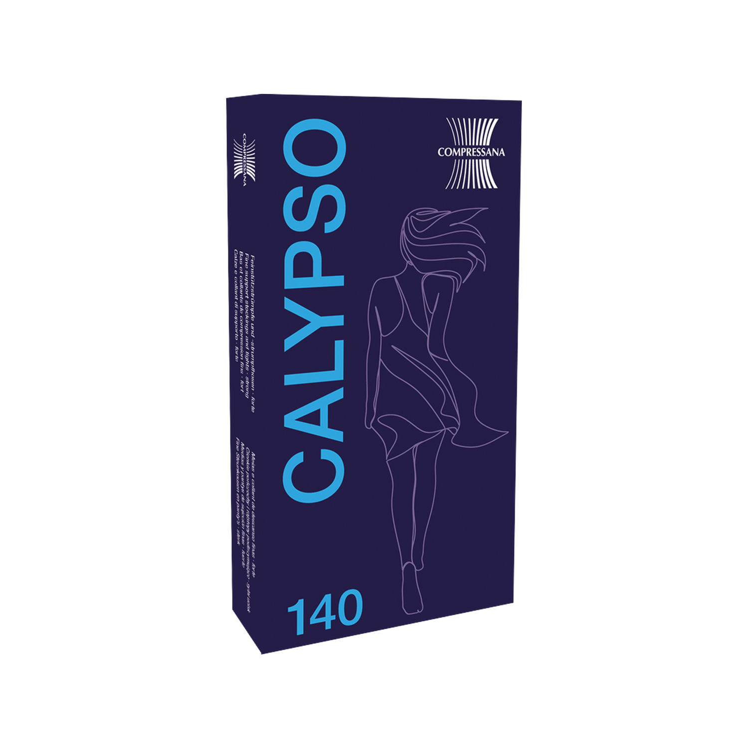 Stützstrumpfhose Calypso 140 den Compressana 9010 II (S) make-up
