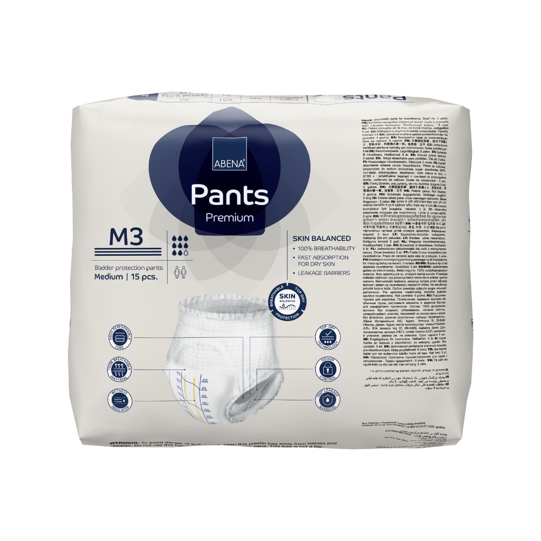Abena Pants Premium 3, Windelhose