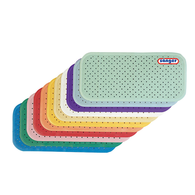 Badewanneneinlage 76 cm x 34 cm, verschiedene Farben Hellblau