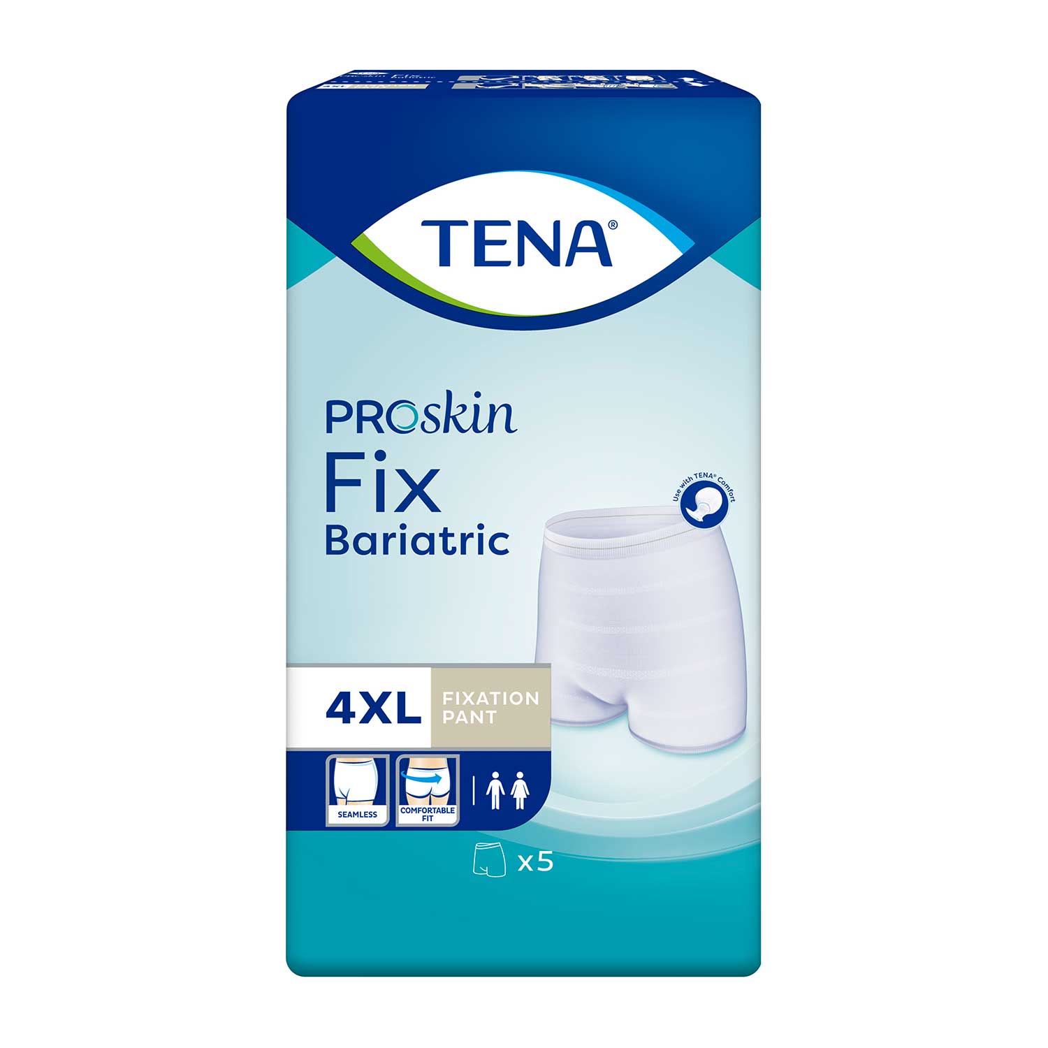 TENA Fix Bariatric, Fixierhosen, 5XL, Beutel (1 x 5 Stk.)
