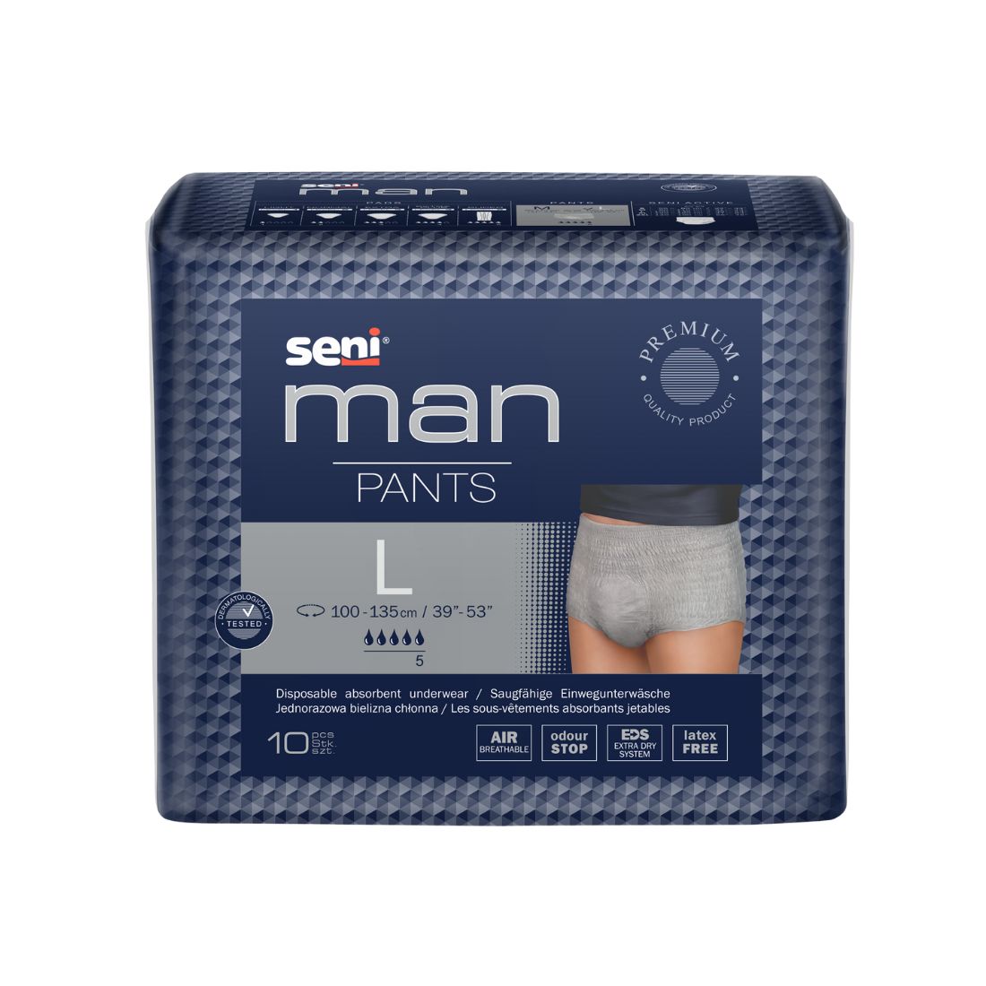 Seni Man Pants, Large, Beutel (1 x 10 Stk.)