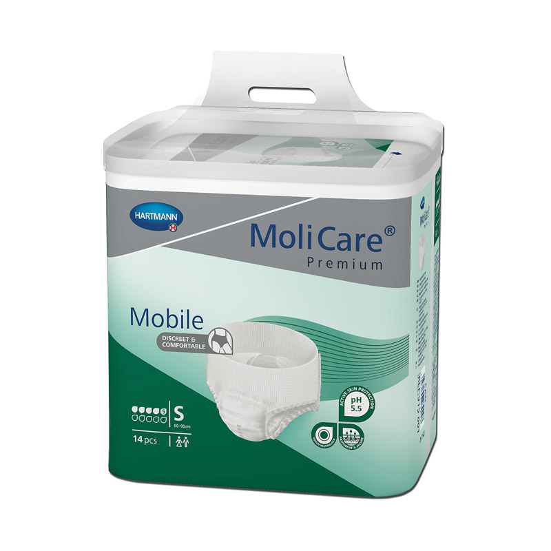 MoliCare Premium Mobile 5 Tropfen, Pants, Medium, Beutel (1 x 14 Stk.)