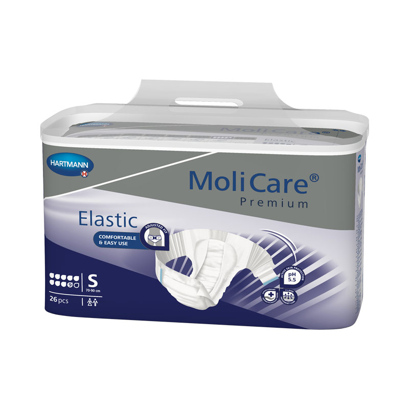 MoliCare Premium Elastic 9 Tropfen, Windel