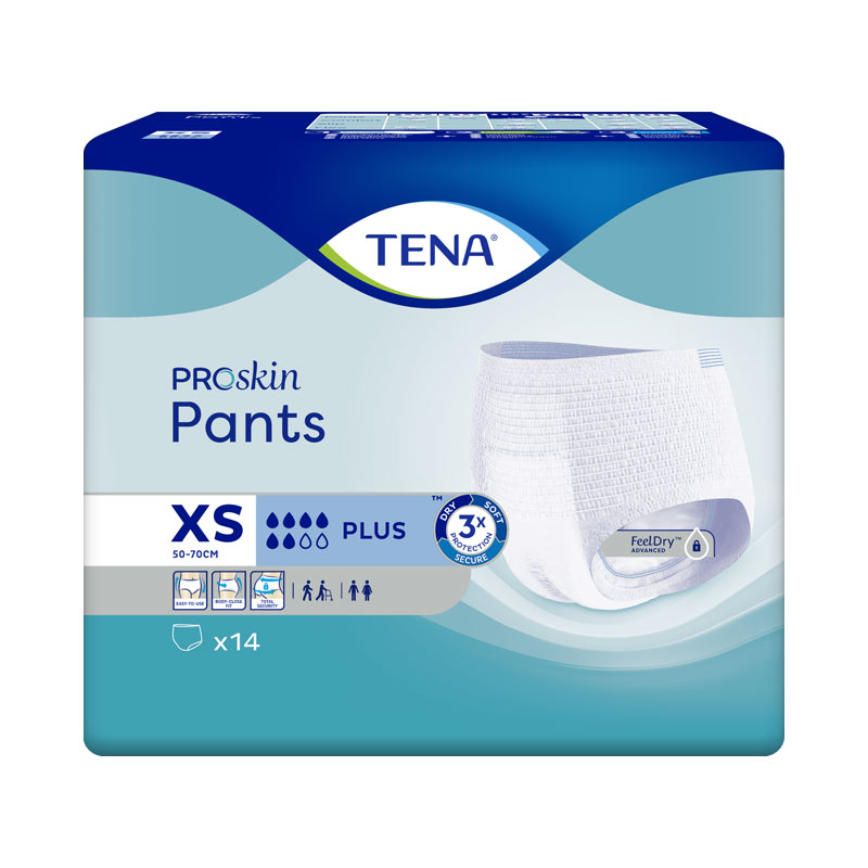 TENA Pants Plus, Windelhose, Xtra Large, Sparpaket (4 x 12 Stk.)