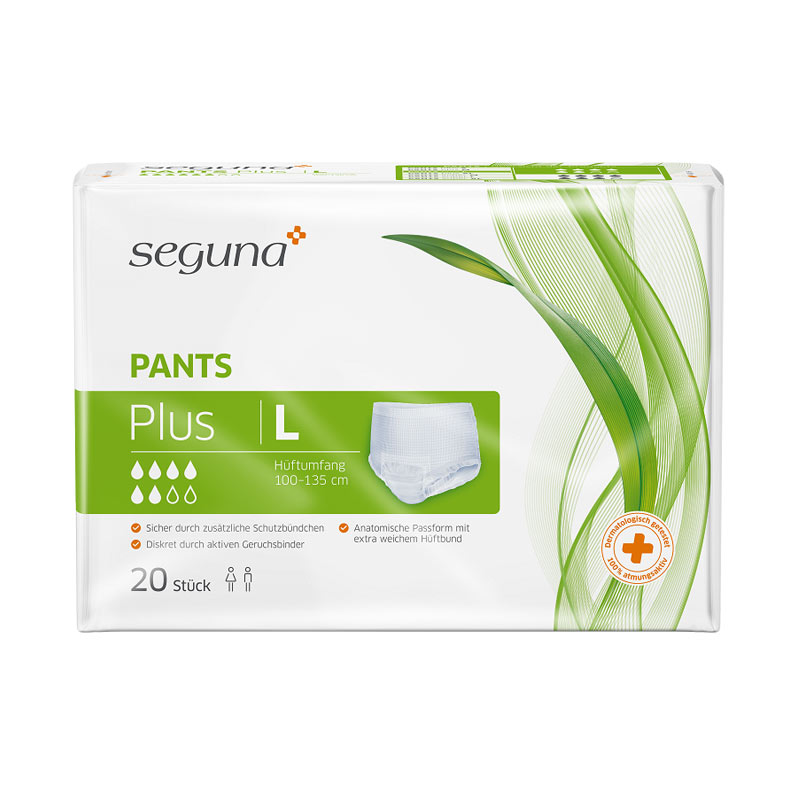 SEGUNA Pants Plus, Windelhose, Large, Beutel (1 x 20 Stk.)