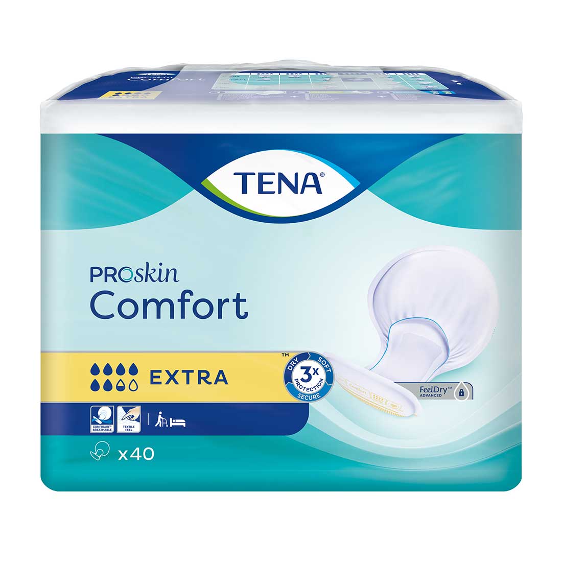 TENA Comfort Extra, Vorlage