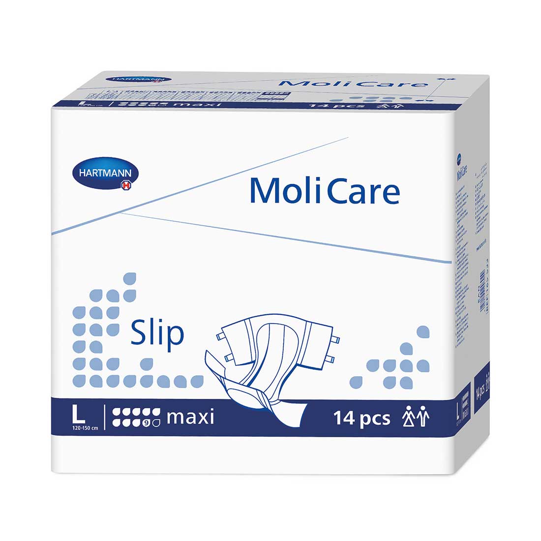 MoliCare Slip Maxi, Windel, Medium, Sparpaket (4 x 14 Stk.)