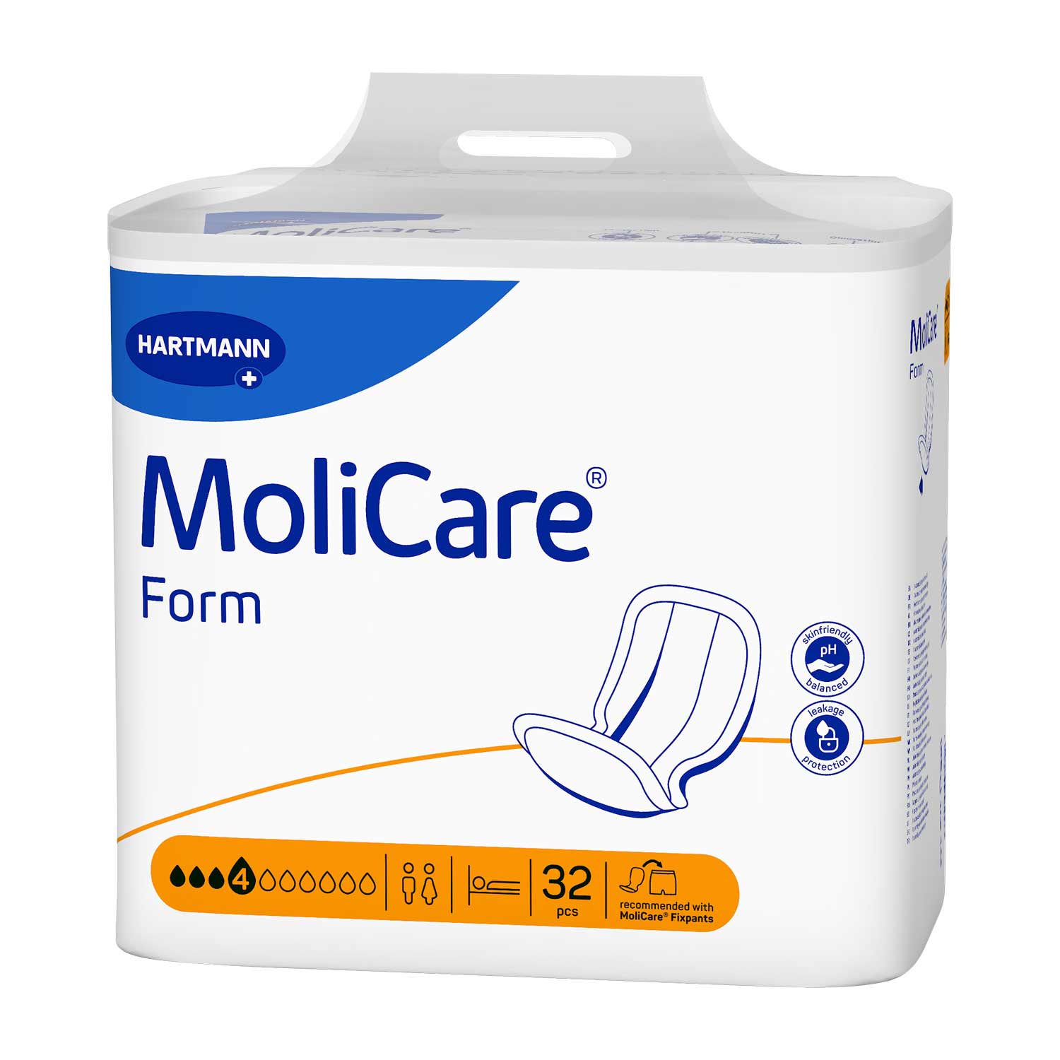 MoliCare Form 4 Tropfen, Vorlage, Beutel (1 x 32 Stk.)