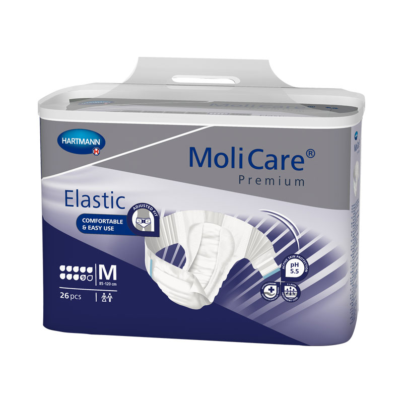 MoliCare Premium Elastic 9 Tropfen, Windel
