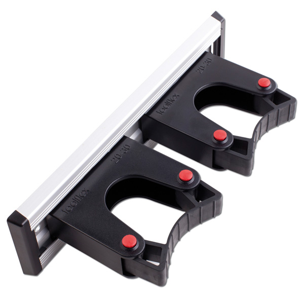 Toolflex-Aluminiumschiene für 2 oder 5 Halter 2 Halter (20cm)