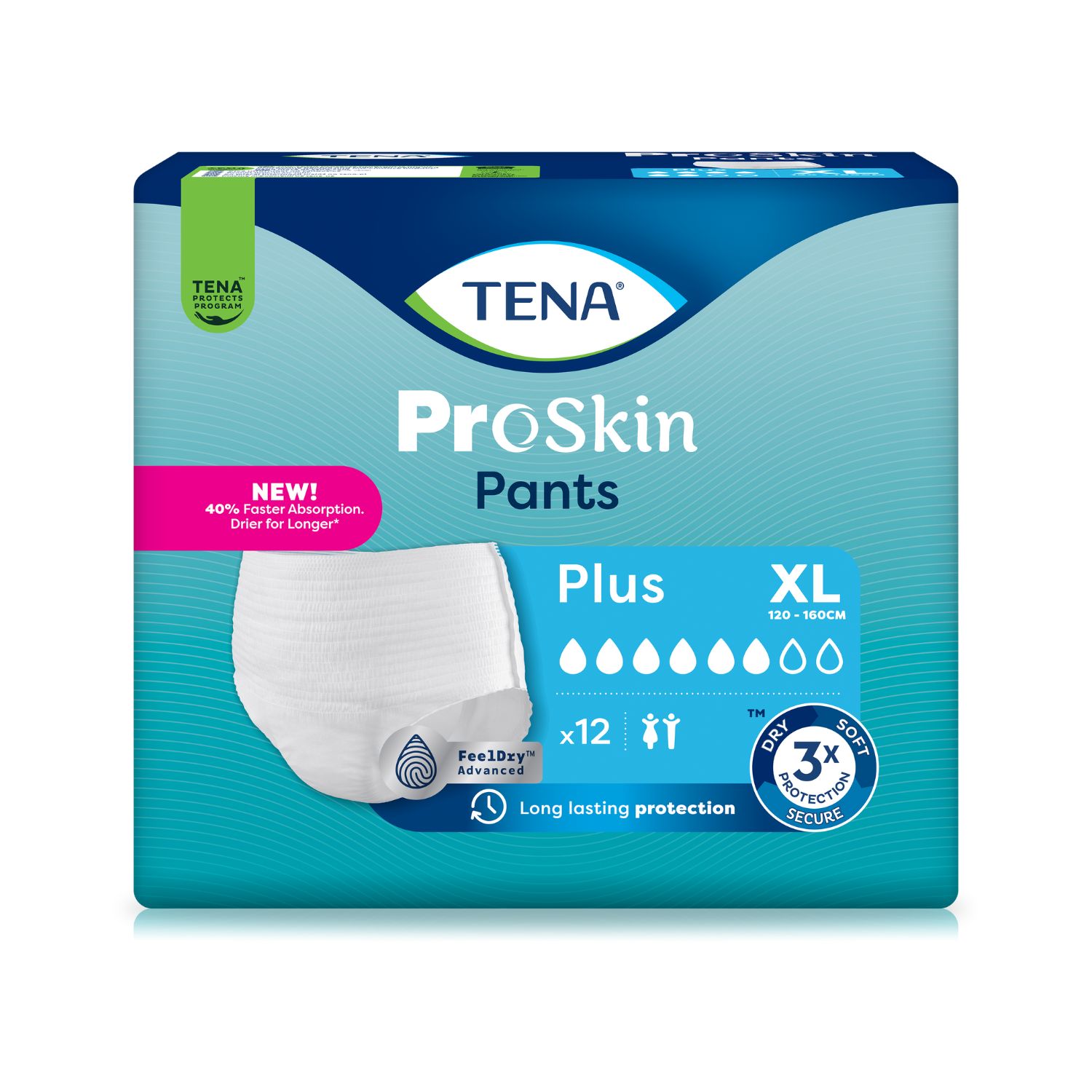TENA ProSkin Pants Plus XL Beutel (12 Stk.)