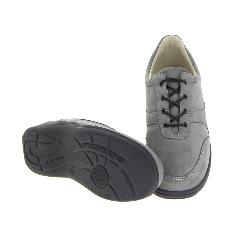 Prophylaxeschuh Messina, Varomed 79271 6 grau Veloursleder