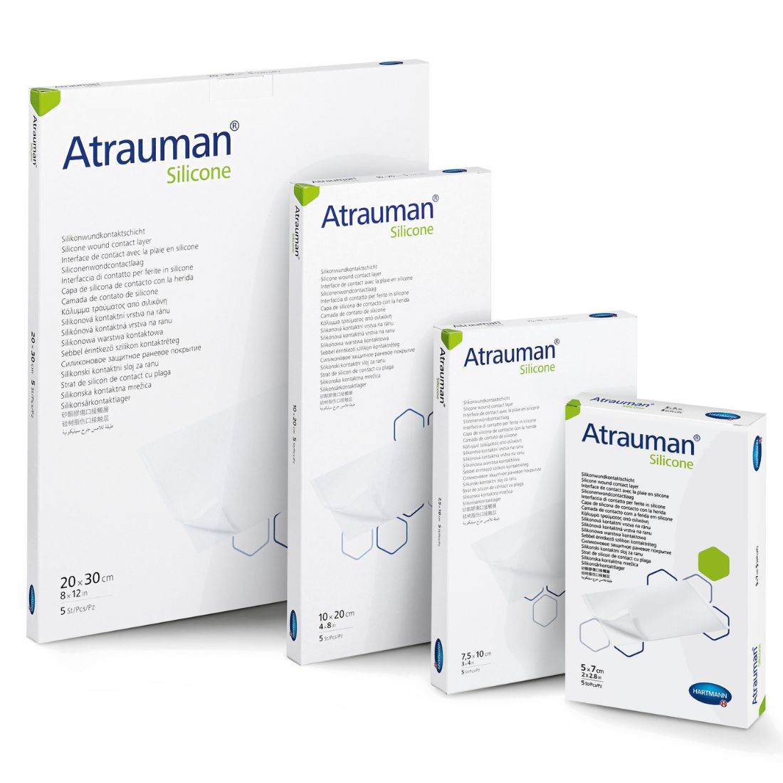 Atrauman Silicone Wundkontaktschicht 7,5 x 10 cm P10