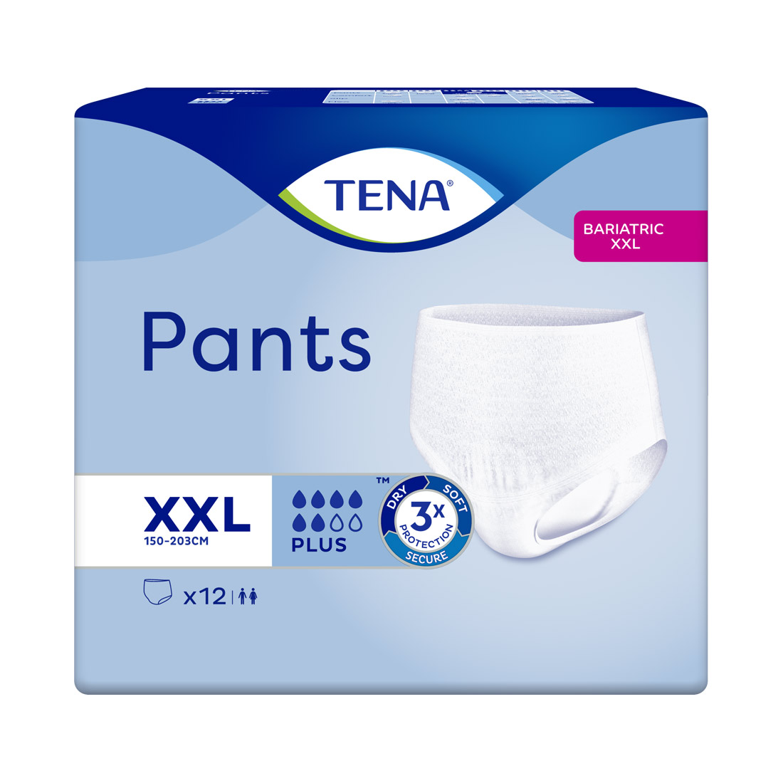 TENA Pants Bariatric Plus, Windelhose, Xtra Xtra Large