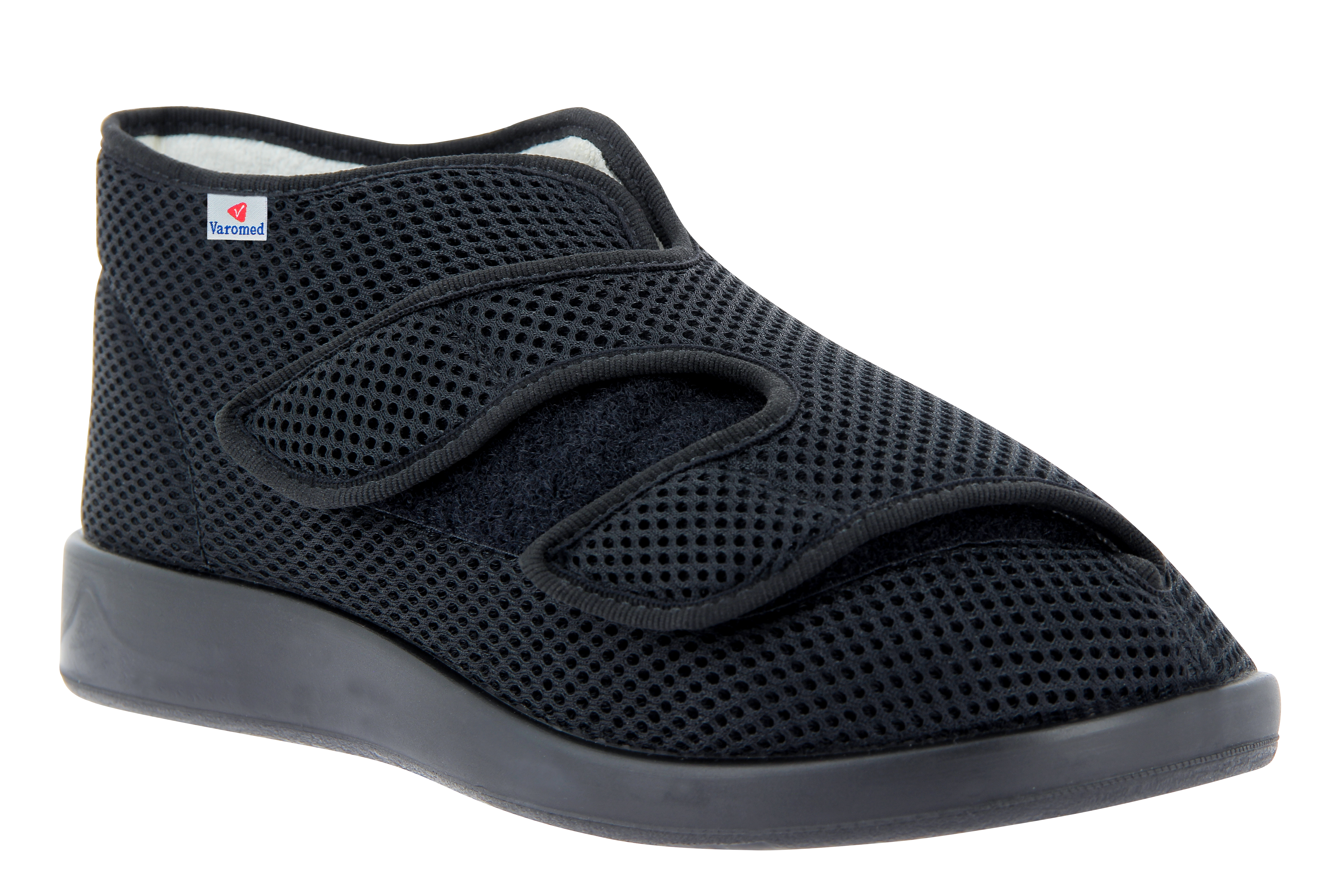 Atmungsaktiver Verbandschuh Parma, Varomed 60922 schwarz 38