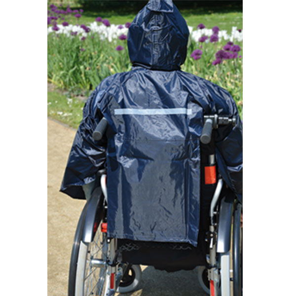 Regenponcho für Rollstühle
