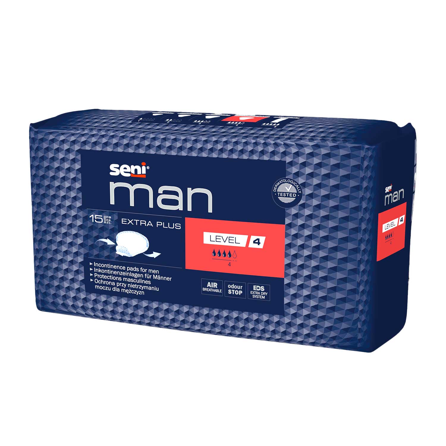 Seni Man Extra Plus Level 4, Einlage Beutel (15 Stk.)