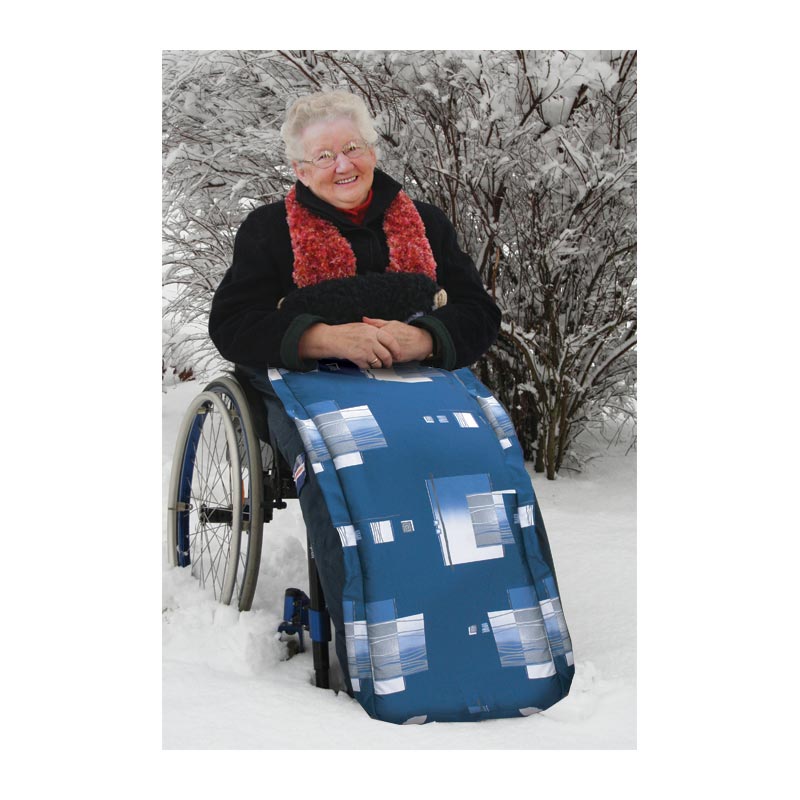 Orgaterm Rollstuhl Schlupfsack Arctic-Fleece