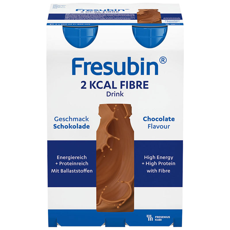 Fresubin 2 KCAL FIBRE Drink 4 x 200ml Schokolade