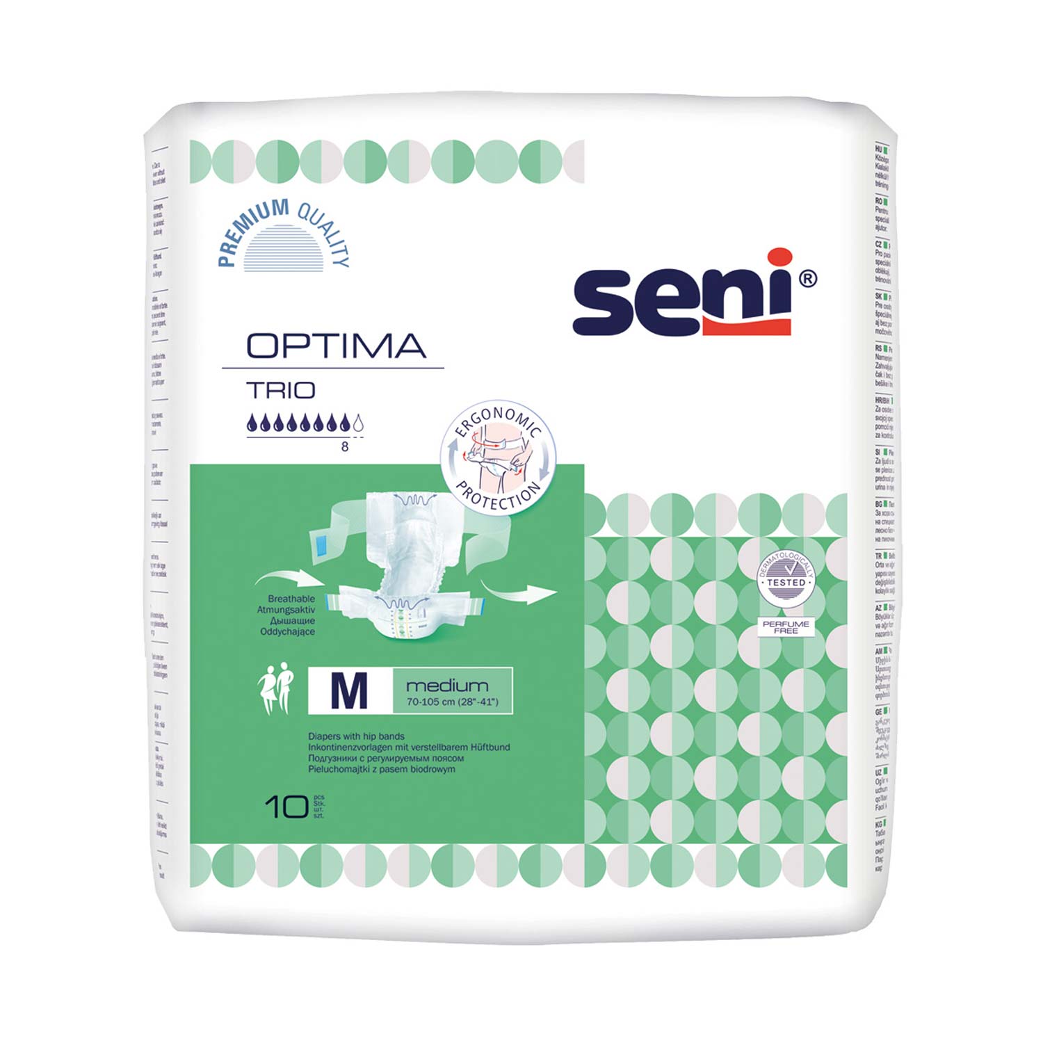 Seni Optima Trio, Vorlage, Large, Sparpaket (6 x 10 Stk.)