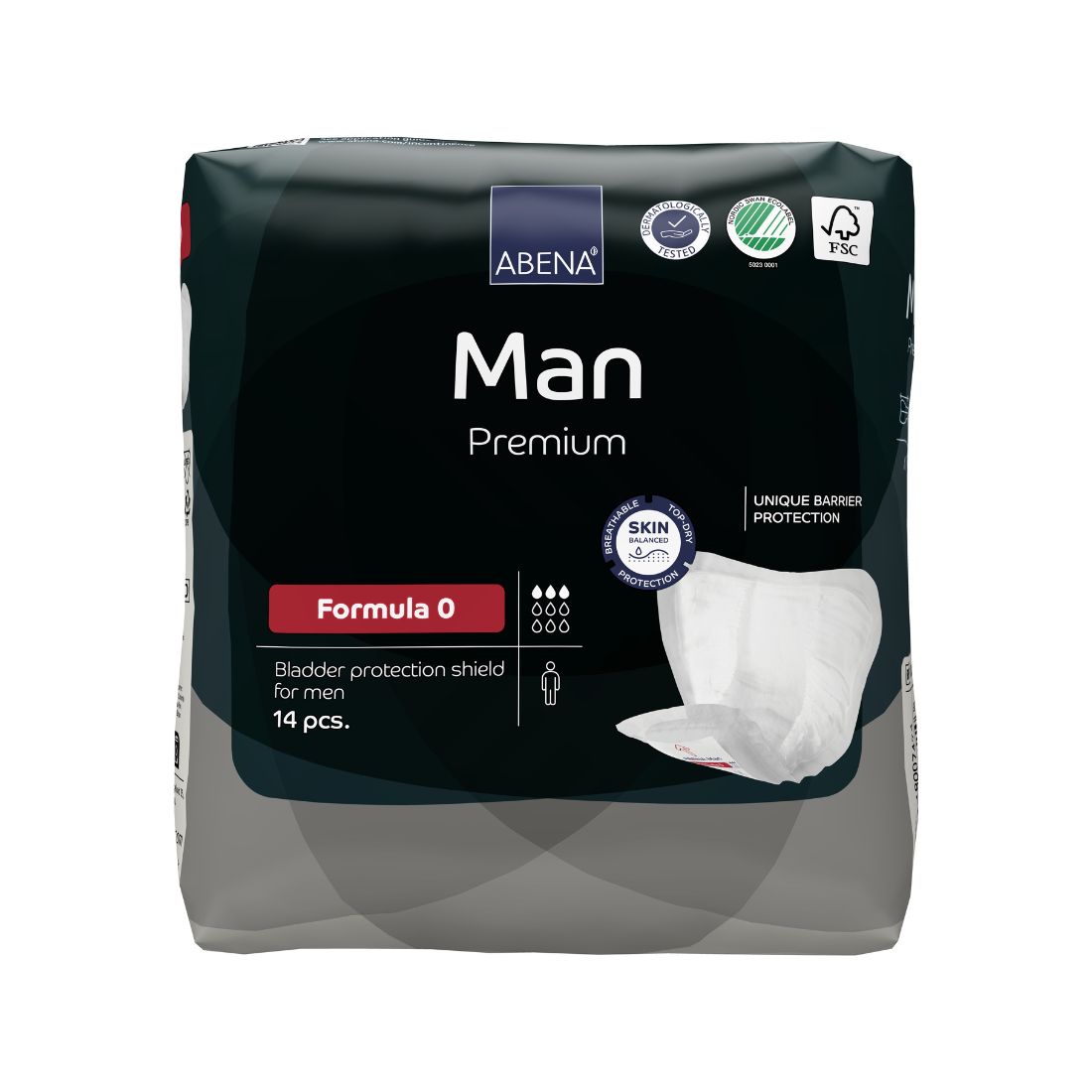Abena Man Premium Formula 0, Einlage Beutel (14 Stk.)
