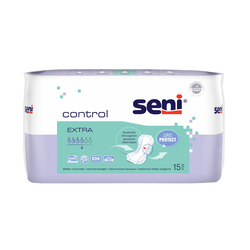 Seni Control Extra, Einlage, Sparpaket (12 x 15 Stk.)