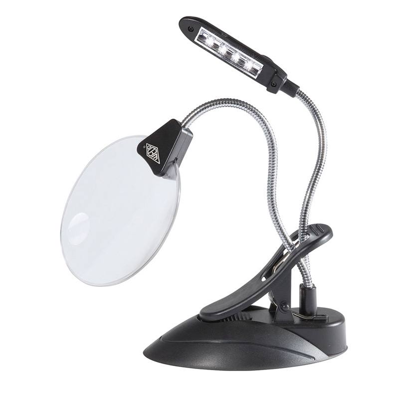 WEDO Tischlupe mit LED-Licht