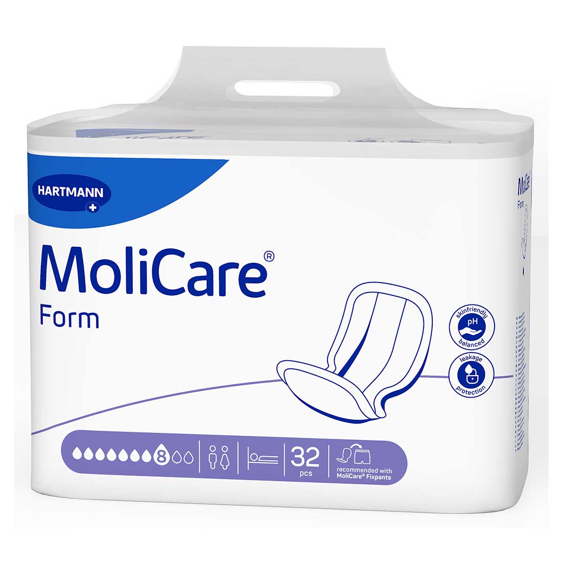 MoliCare Form 6 Tropfen, Vorlage, Beutel (1 x 32 Stk.)